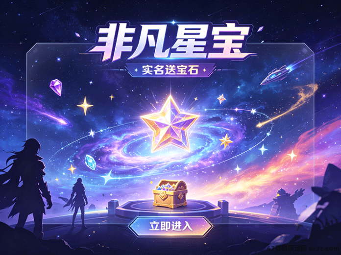 非凡星宝实名送宝石,宝藏+升星玩法上线