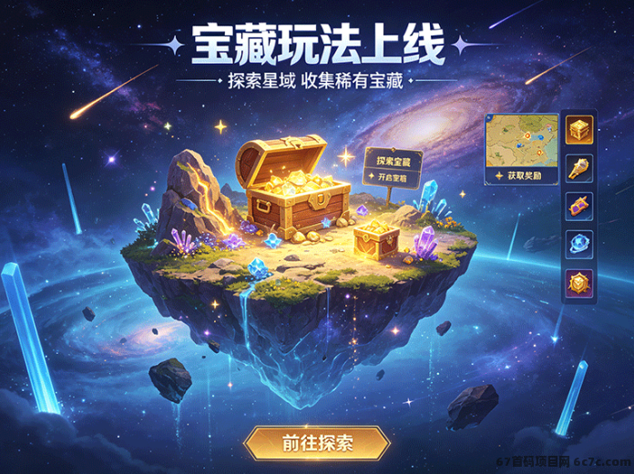 非凡星宝实名送宝石,宝藏+升星玩法上线