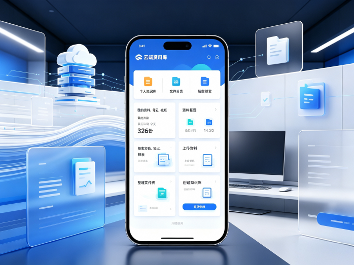 云端资料库新项目开放,资料整理加智能工具,多功能平台上线