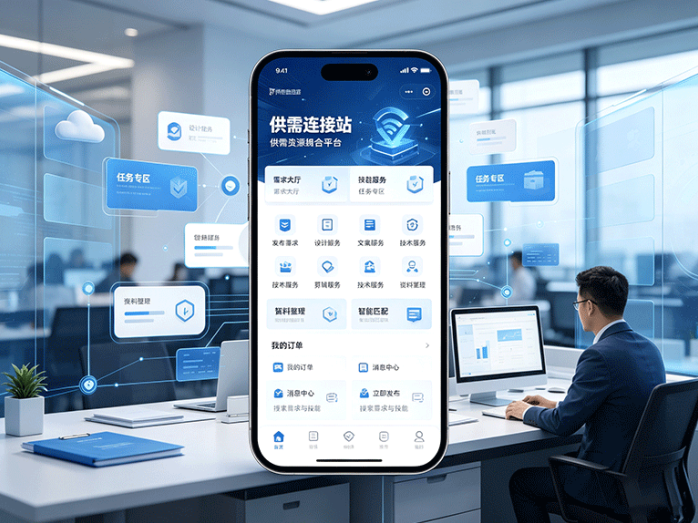 供需连接站新平台开放,技能需求集中发布,线上资源对接更方便