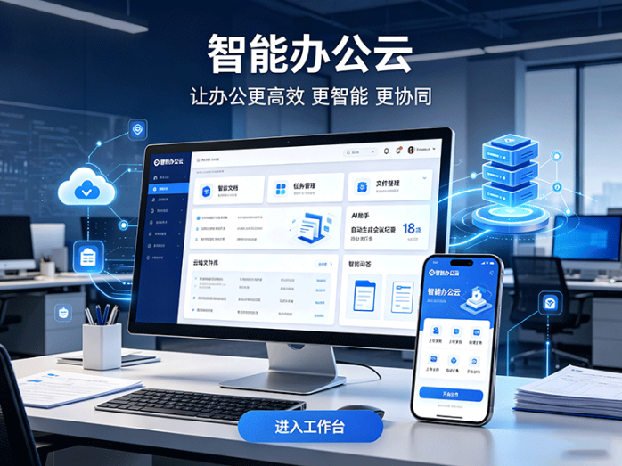 智能办公云新平台上线,AI辅助办公,多功能工具一站式使用