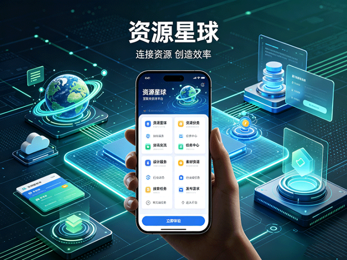 资源星球新平台上线,资源信息整合,多场景服务连接开启