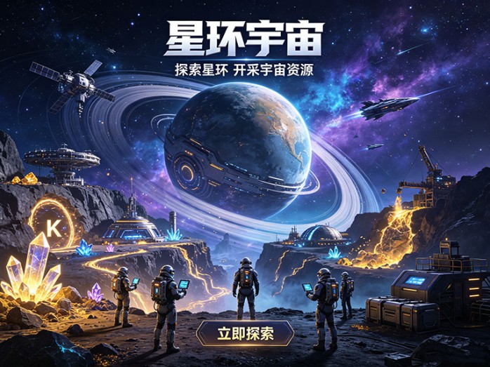《星环宇宙》星际探索玩法上线,探索星球开启多元玩法