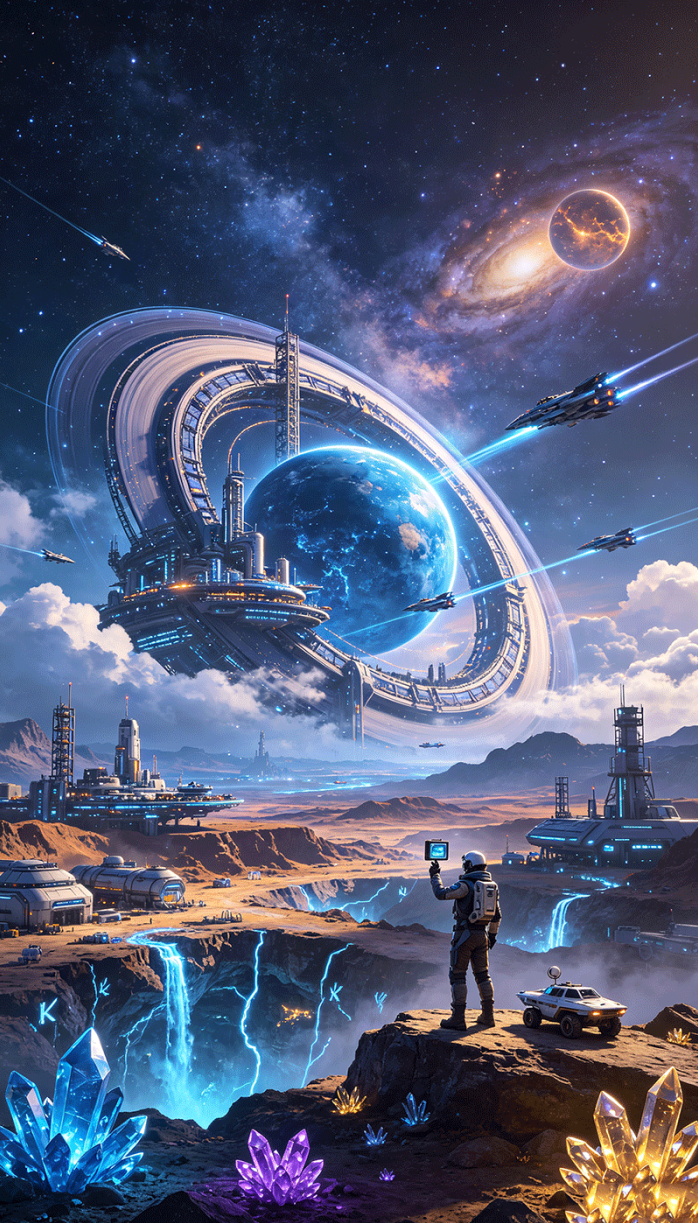 《星环宇宙》首码项目预热,星际探索题材新玩法即将上线
