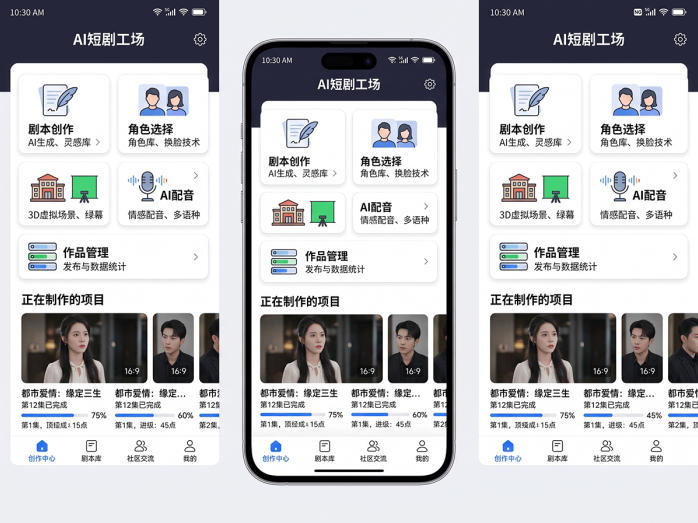 AI短剧工场新项目开放,短剧内容创作模式上线,手机电脑都能操作
