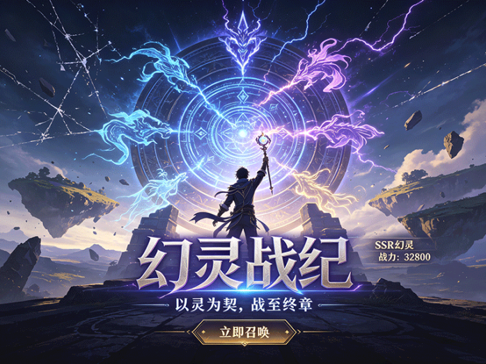 幻灵战纪公测震撼开启:全员无废卡策略放置,新手登录送百连抽与神级幻灵
