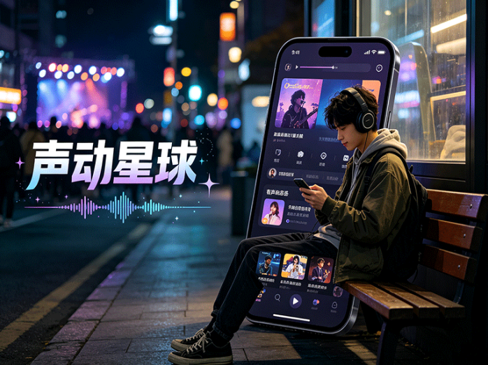 声动星球新平台发布,听歌互动+音乐创作双玩法正式开启