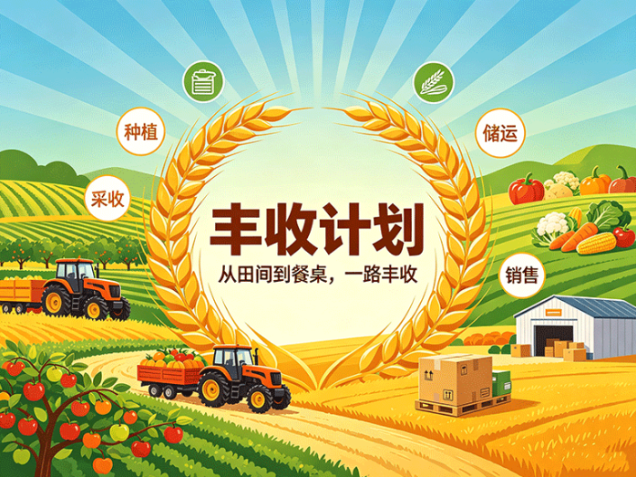 丰收计划新项目开放,农场经营加订单玩法,种植采集多线成长