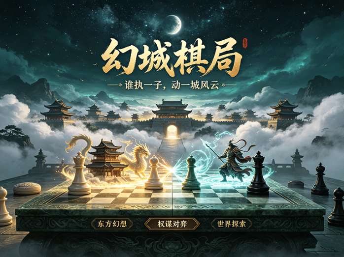 幻城棋局策略玩法,收集英雄只是开始城市布局才是关键