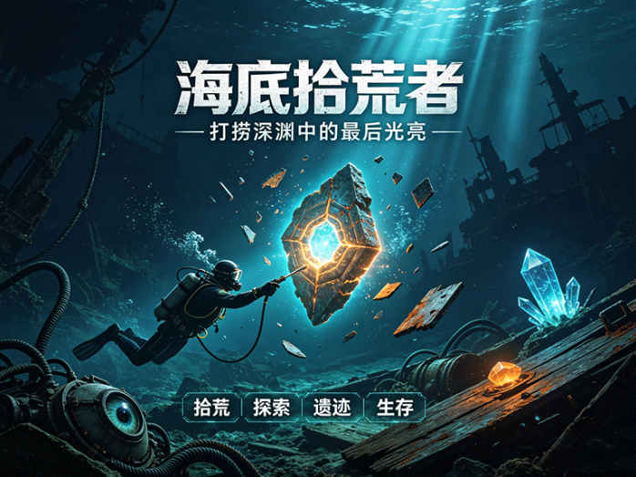 海底拾荒者:潜入深海找宝藏,捡回来的废料还能造潜水装备