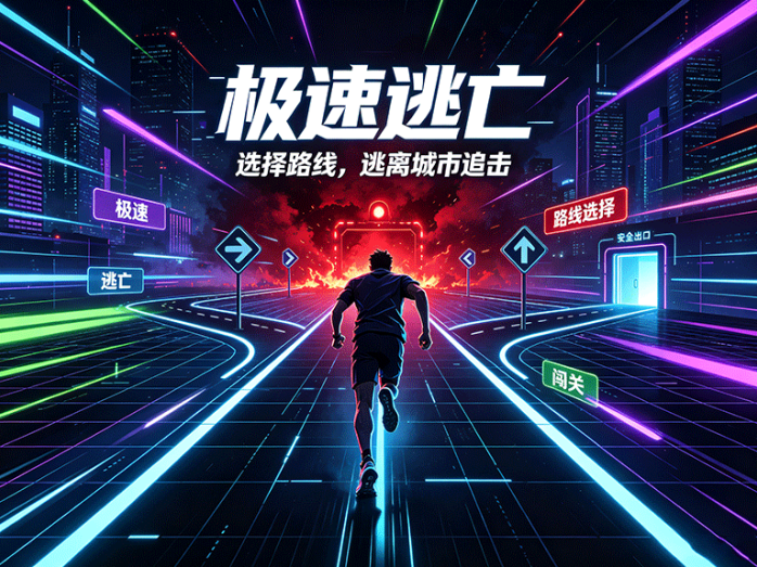 极速逃亡:跑酷闯关玩法,连续突破地图还能解锁特殊角色