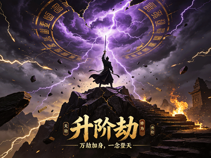  《升阶劫》仙侠养成新项目,修炼升阶挑战渡劫之路