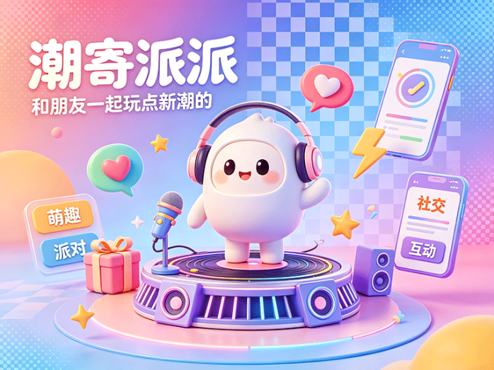 潮寄派派玩法新项目,搜集物资还能合成盲盒