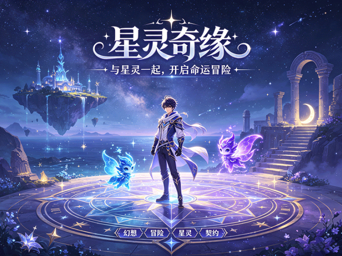 星灵奇缘:奇幻养成新项目,星灵收集与冒险玩法结合