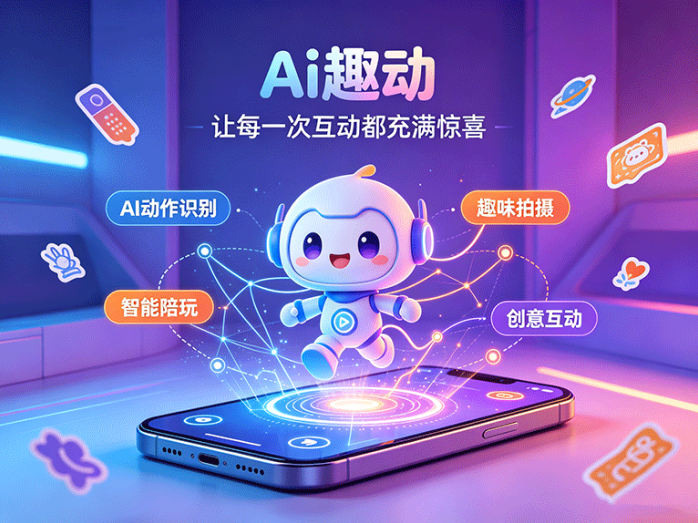 Ai趣动:AI趣味互动新玩法,把智能工具融入日常娱乐