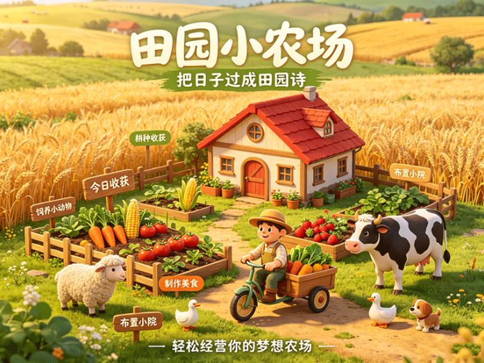 田园小农场开启新篇章 种植养殖加工一体化玩法