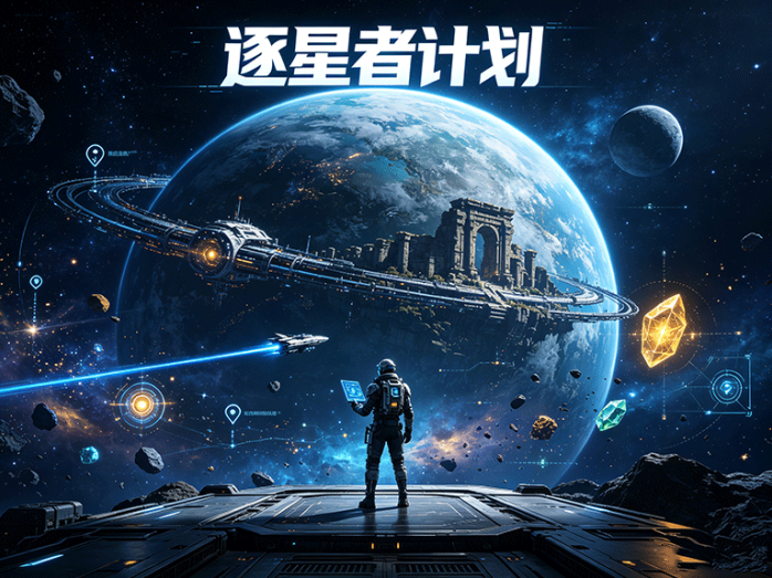 逐星者计划开启星际探索,任务成长与未知区域逐步解锁