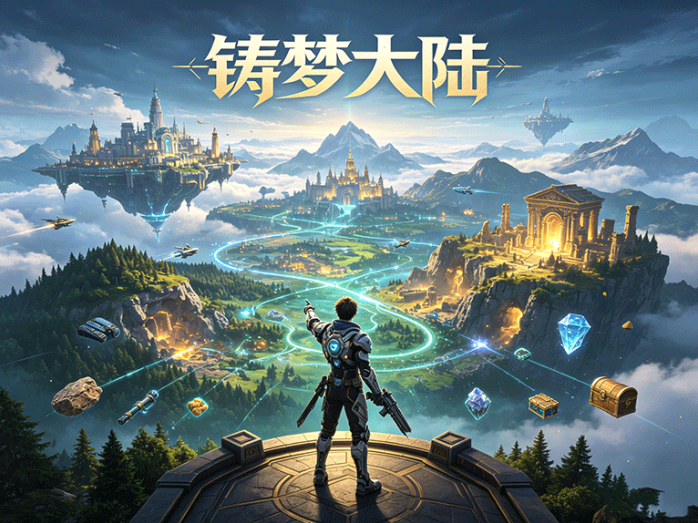 铸梦大陆开启全新冒险世界,角色养成加资源探索,多种玩法打造自己的成长路线
