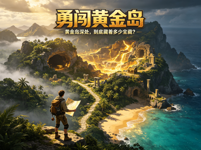 勇闯黄金岛开启寻宝玩法,黄金不难发现,如何收集才更有意思?