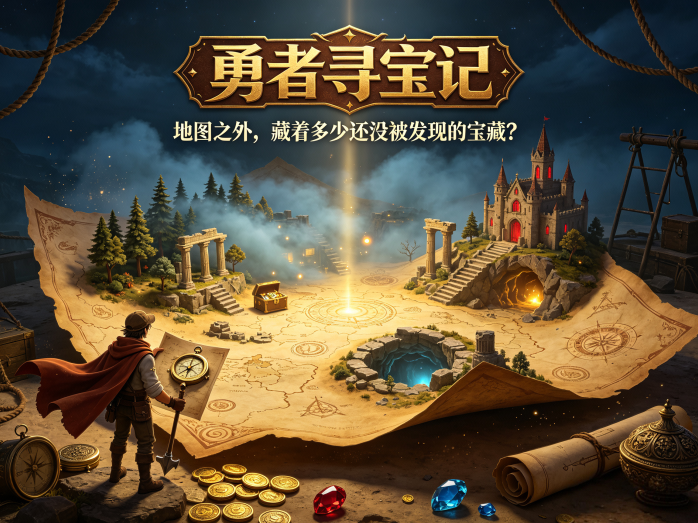 勇者寻宝记有什么玩法?深入未知区域寻宝,越往后探索越有新发现!