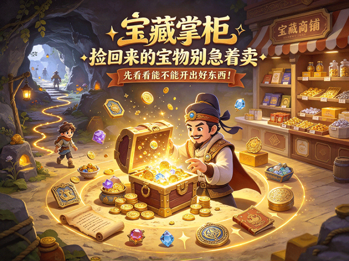 宝藏掌柜,捡回来的宝物别急着卖,先看看能不能开出好东西!