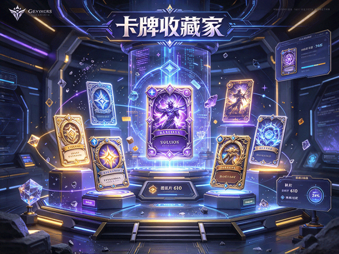 卡牌收藏家新玩法来了!不断收集卡牌,解锁更多内容丰富自己的图鉴