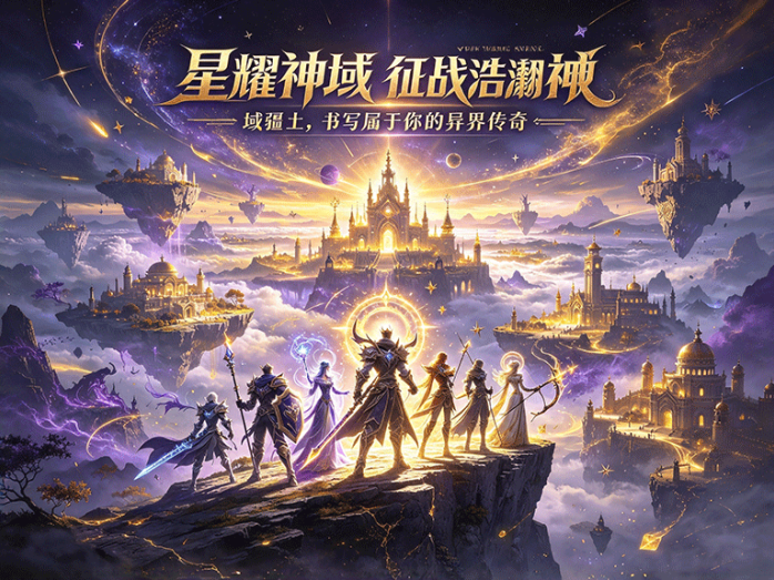 星耀神域开启神域征战,探索广阔疆土,书写属于自己的异界传奇