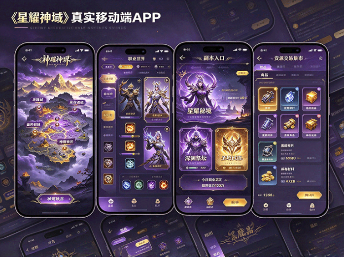 星耀神域开启神域征战,探索广阔疆土,书写属于自己的异界传奇