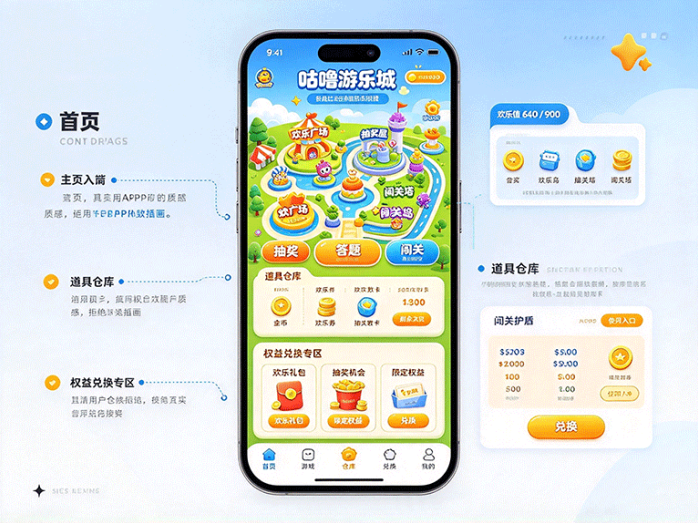 咕噜游乐城怎么玩?进入欢乐次元乐园,体验多种趣味游乐玩法