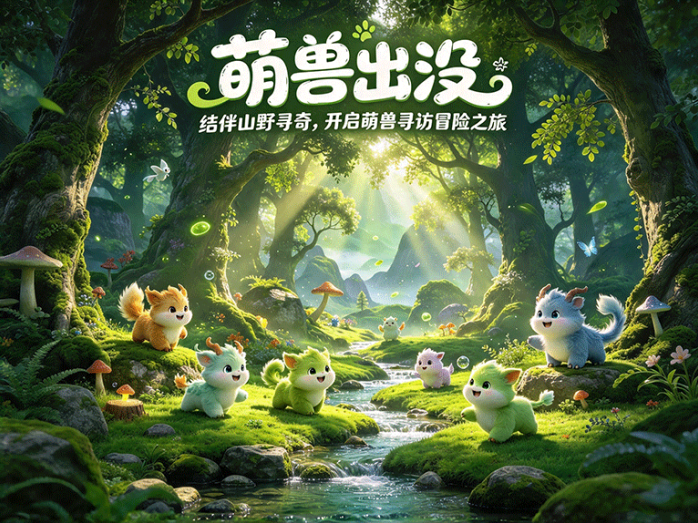 萌兽出没新玩法来了!深入山野寻找萌兽,结伴探索更多奇趣内容