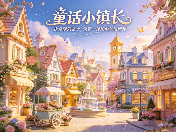 从一座小镇开始,童话小镇长如何打造自己的梦幻城邦?
