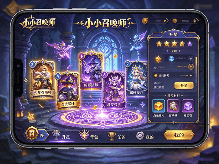 从卡牌收集到伙伴召唤,小小召唤师开启策略阵容与魔法冒险玩法