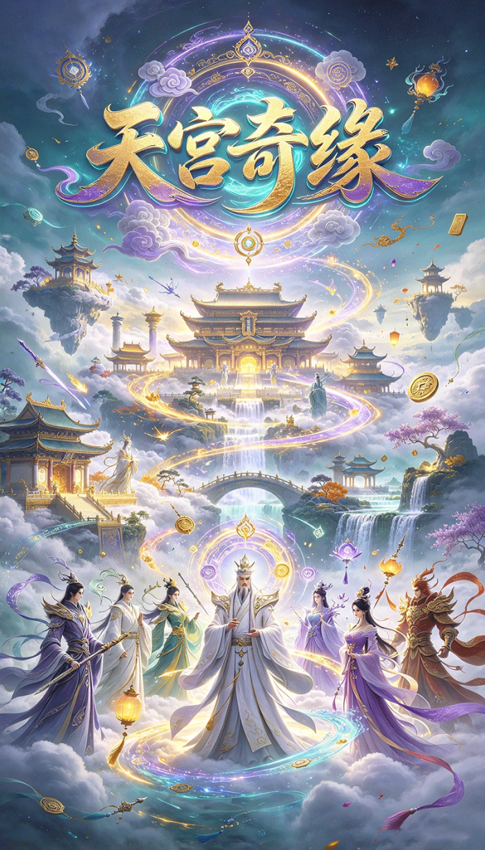 天宫奇缘新首码!畅游九天云阙,集齐各路仙将解锁稀有法宝