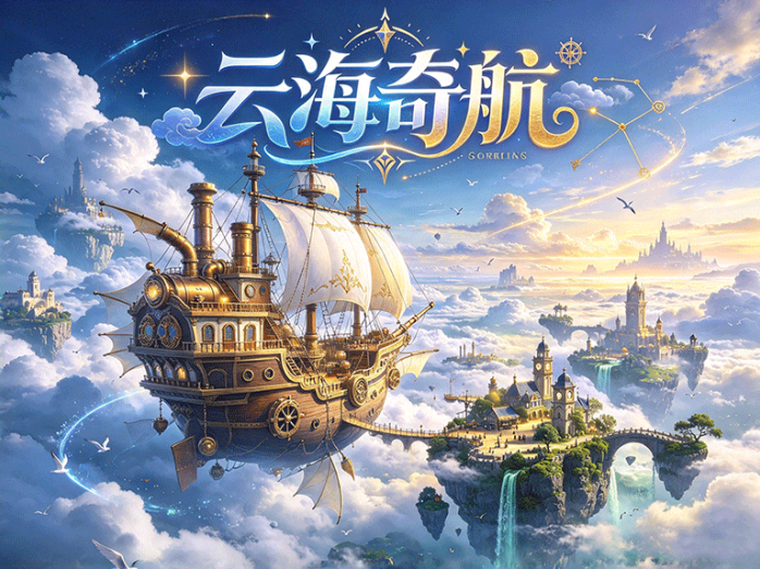云海之中藏着浮空秘境?云海奇航,航行探索与岛屿经营双线玩法来袭