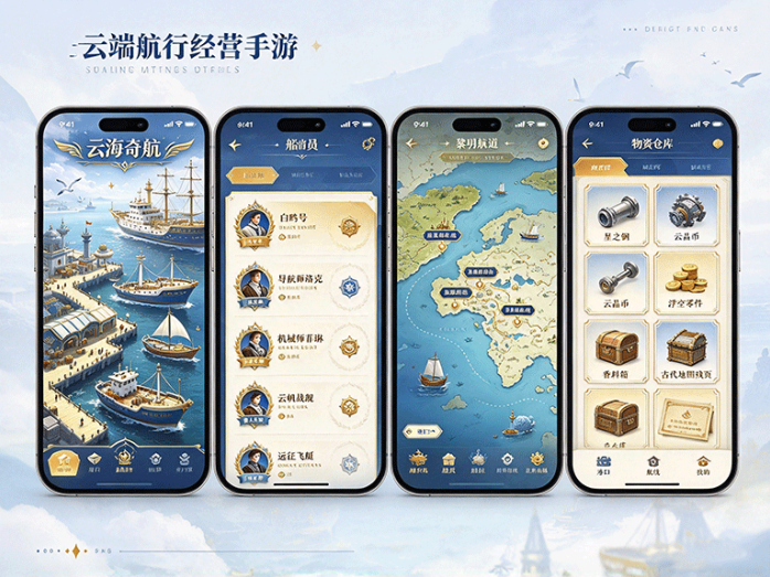 云海之中藏着浮空秘境?云海奇航,航行探索与岛屿经营双线玩法来袭