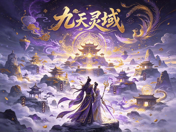 九大神域等你探索,九天灵域首码开启,国风修行世界正式展开