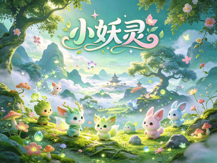 从萌系妖灵到全新形态,小妖灵开启轻养成玩法,陪伴一路成长