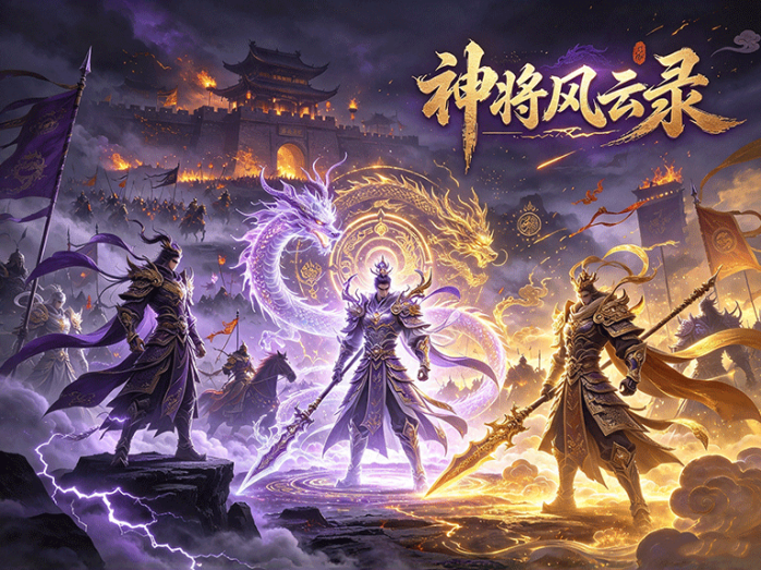 神将风云录新游首码来了!招募神将搭配阵容,踏上逐鹿乱世之路