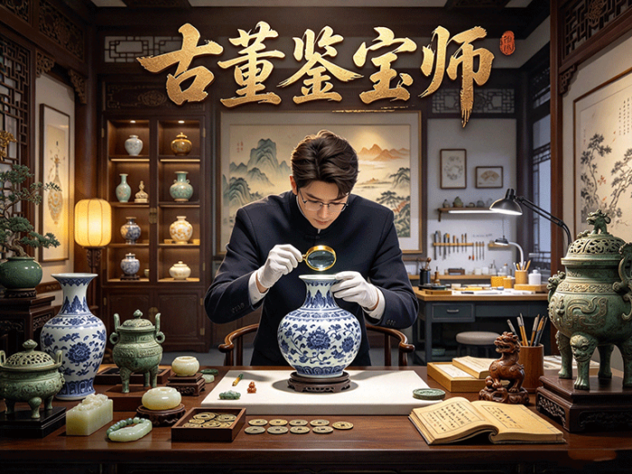 古董鉴宝师:古玩鉴定经营玩法!辨纹识年代,修复珍稀藏品,打造专属收藏馆