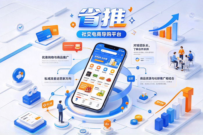 省推是什么平台?社交电商导购怎么做,对接团队长还有哪些扶持?