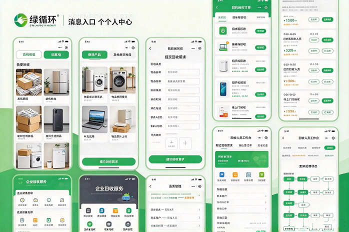 《绿循环》旧家电、废纸、闲置数码都能回收!线上提交需求,回收人员上门对接