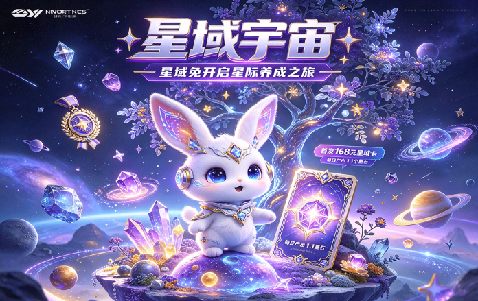 星域宇宙预计10月底公测！168米星域卡，40天产出星石还能获得星域树